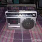 مسجل وراديو سانيو قديم تراثي