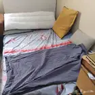 سرير نوم خشبي فرد ونص بالمرتبه مضغوطه 280 ريال