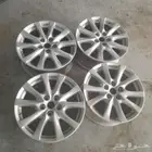طقم جنوط مازدا اصلي وكاله مقاس 17