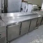 تلاجات تحضير سلطه وبيتزا