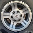 جنوط صالون تيوتا لاندكروزر 94 95 96 97 نضاف العدد 4 حبات