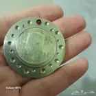 عملة تعود لعهد الملك محمد 5 جد الملك محمد 6 في تعليقه فضه