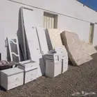 اثاث غرفة نوم مستعمل نظيف استخدام بسيط وسبب البيع النقل