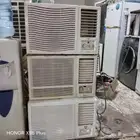 مكيفات شباك 18 فريون 410 شبه جديد واحد مكيف 24