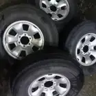 جنوط برادو ديزل حديد سته مسمار اصلي وكالة كفرات بالون همان17