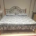 سرير دبل مع المرتبة