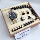 اطقم رجالي ساعة رجاليه كبك مسبحة قلم خاتم