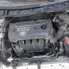 قطع غيار مكينه كورلا 2010 حجم الماكينه 1600سي راس مكينه جاهز