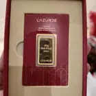 For Sale  Lazurde Gold Bar   20 Grams (24 Carat)