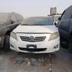 تايوتا كرولا موديل 2012 تشليح قطع غيار
