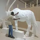 متخصصون في جميع اعمال المجسمات النحتية فايبر جلاس مدعم وفلين