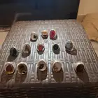 خواتم عقيق فضه يمنيه مميزه جدا
