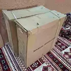 كرسي متحرك ظهر طويل (عربية)