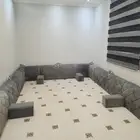 كنب مجلي و ستائر