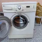 غساله LG فاءقه الأداء نضيفه سوم والله يبارك لك. لحق هليها