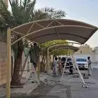 مظلات سيارات وسواتر منزليه