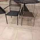 كراسي خارجيه حديد وفايبر