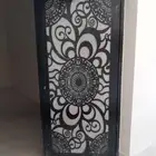 باب حديد ليزر متر