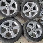 طقم جنوط كورلا مقاس 16 درجه اولا