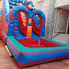 ايجار يومي ملعب صابوني زحليق نطيطات