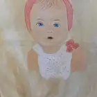 للبيع لوحه بورتريه زيتي .
