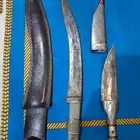 شبريه صنع يدوي طول شبر وسكينه قديمه تراثيه وثقيله