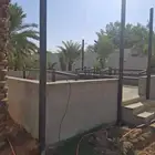 تصميم عريش نخيل والخيزران