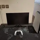 سوني5 مع يد وحده وطاولهK و شاشه 120 هرتز و ماوس باد ناعم