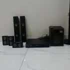 مسرح منزلي كامل معه ثلاث سماعات سوني زياده