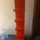 رف درج من ايكيا لون احمر بسعر مره رخيص