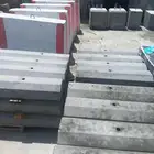 حواجز خرسانية. مصدات قواعد
