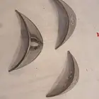 رموش ستيل للشمعات الدائرية