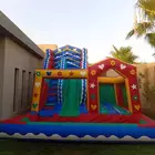 نطيطه زحليقه مائيه ملعب صابوني نطيطات