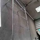 سرير حديد مع خشب