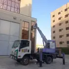 تأجير المعدات والدينات والسطحات والروافع الشوكية ومانلفت وسي