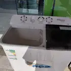 غسالة 8 كيلو حوضين بالضمان