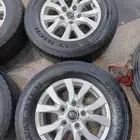 جنوط جيب وكاله مع كفرات نظيف مقاس 18