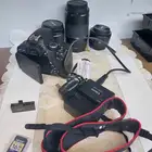 كيمراء كانون D650 مع 3عدسات