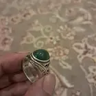 خاتم زمرد كولمبي   خاتم ياقوت زفير