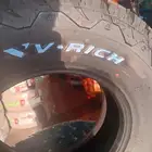 كفرات في رتش ربع حجري285 70 17