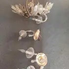 لمبات عدد 10 شمعتين وواحد ثريه مع لمبات