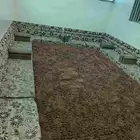 مجلس عربي ثلاث زوايا معا الفرش المكرونه 4 في خمسه. سرير نوم