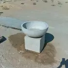 احواض زرع ومصدات طرق