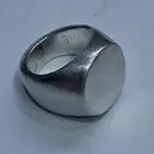 خاتم من الفضه 925 الوزن 30 غرام مقاس 18