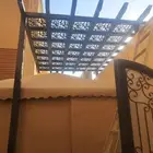 مظلات ؤ سؤاتر هناجر مستودعات شبابيك درابزين شبك بغلاؤه