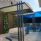 مضلات سيارات خيام سواتر برجولات شبوكات رواقات ديكورات