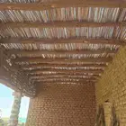 يوجد لدينا خشب اثل ونشتغل بيوت الطين وتركيب الشبوك المجلفنه