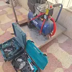 ماطور هواء اخو الجديد و دريل ماكيتا ومسدس