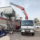 للايجار ونش سطحه كرين رافعات دينا ونش باسكت