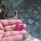 Pink ruby crystal ( Burma )